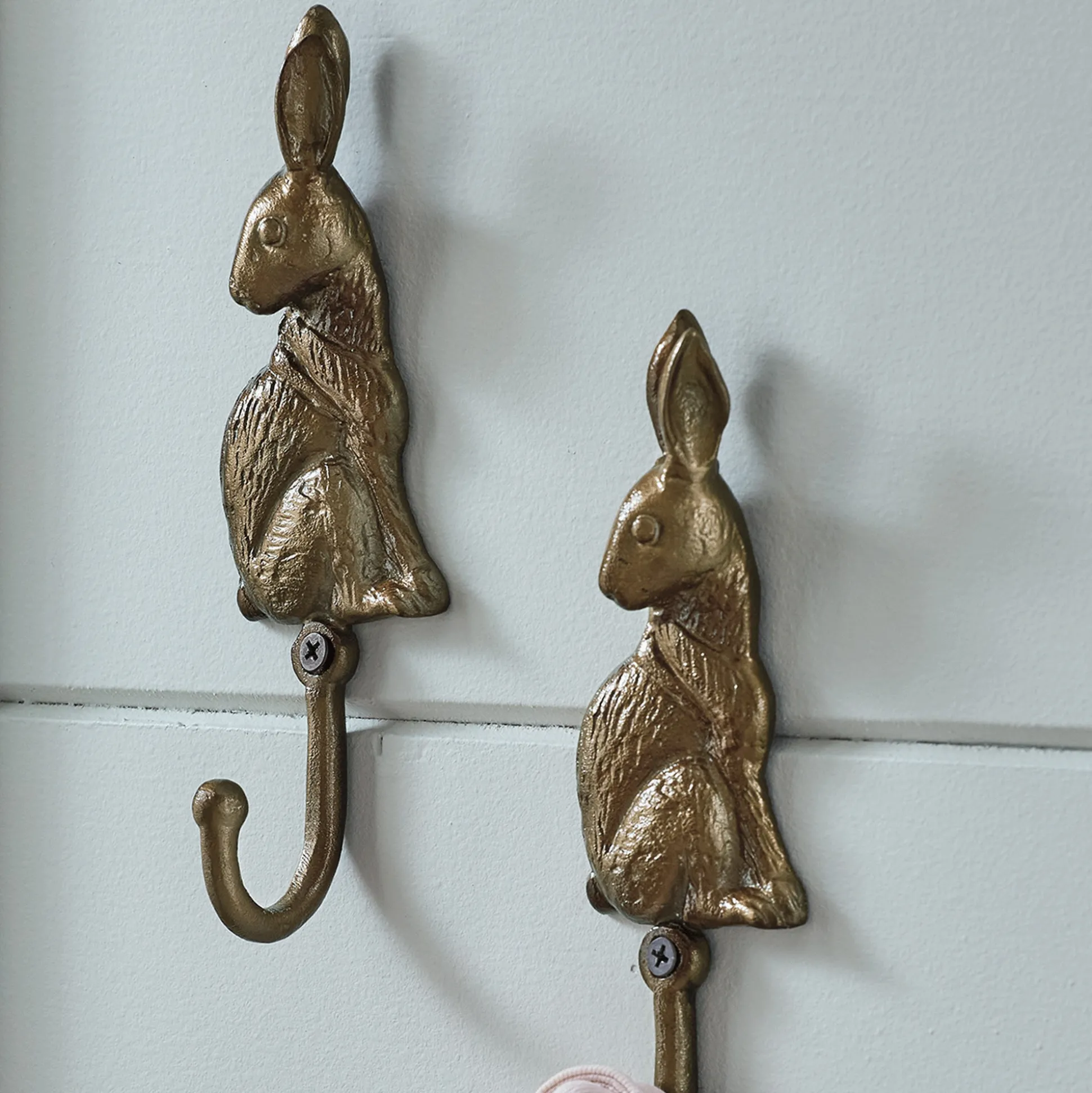 Set of 2 Bunny Wall Hooks