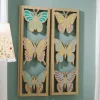 Set of 2 Butterfly Wall Art