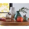 Set Of 3 Carved Decorative Pumpkins