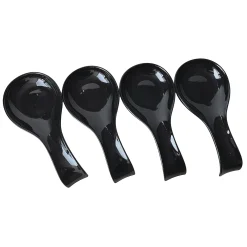 Set of 4 Ceramic Spoon Rests