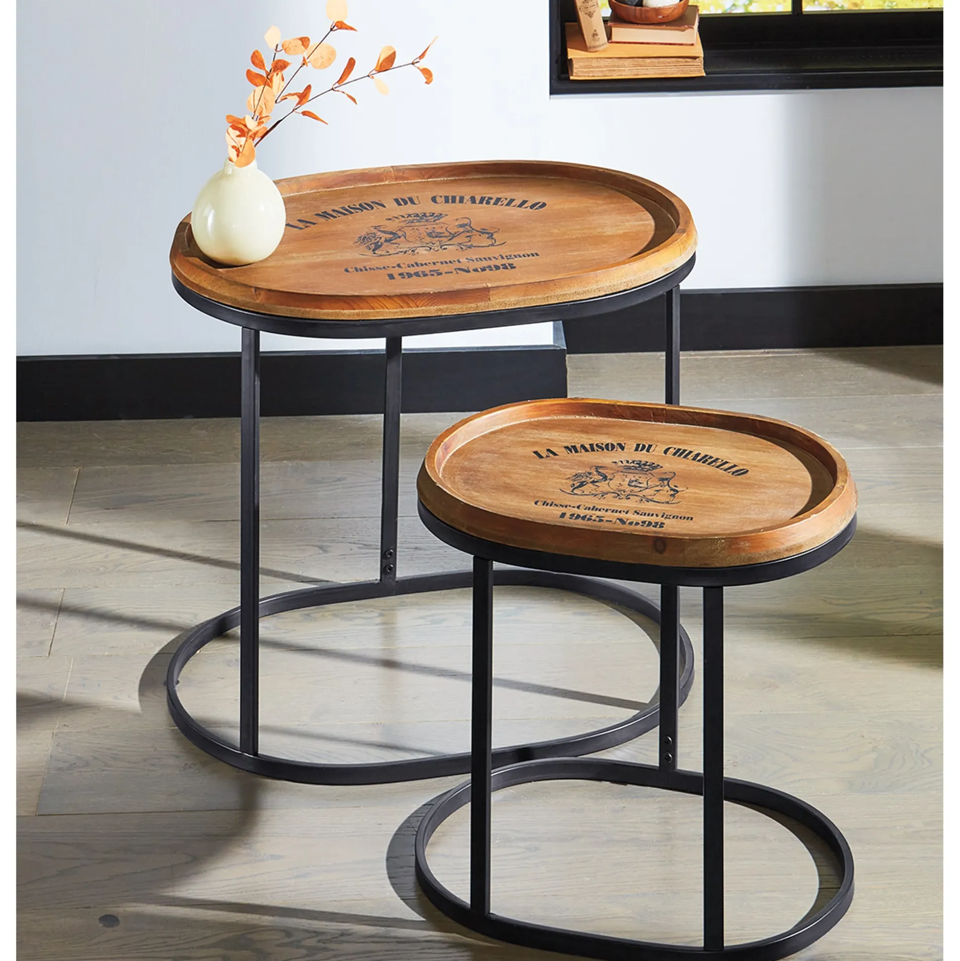 Set Of 2 Chateau Nesting Tables