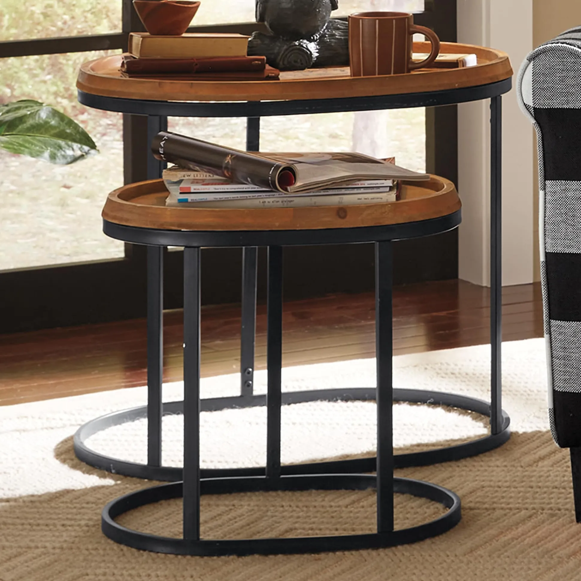 Set Of 2 Chateau Nesting Tables