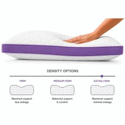 Set of 2 Density Pillows - Tailored Support for All Sleep Positions