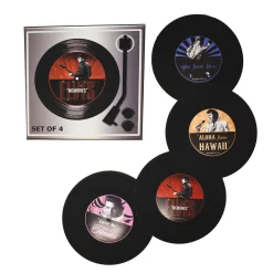 Set of 4 Elvis Coasters