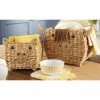 Set of 2 Figural Farm Animal Baskets