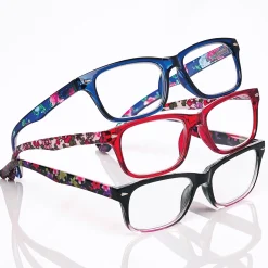 Set of 3 Floral Readers