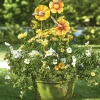 Set of 3 Flower Stakes