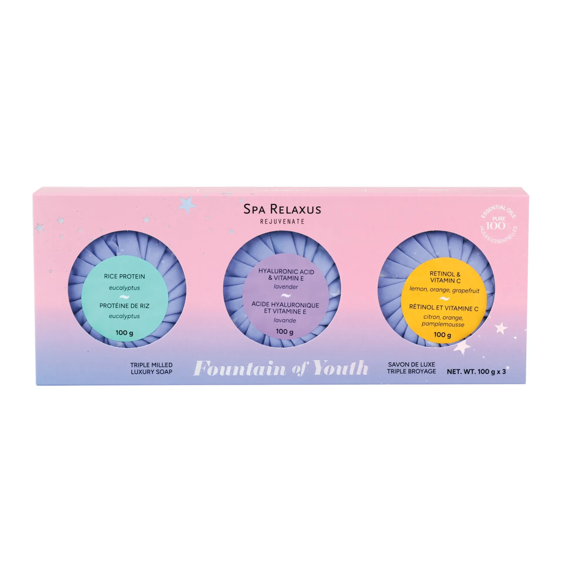 Set of 3 Fountain of Youth Soap