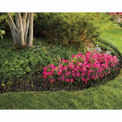Set of 4 Garden Fence Edging