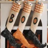 Set of 3 Halloween Treat Stockings - Witch, Mummy and Frankenstein