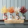 Set of 4 Harvest Home Milk Cans with Florals