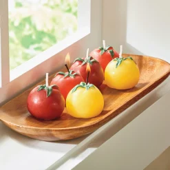 Set of 6 Heirloom Tomato Candles