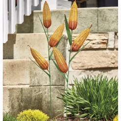 Set of 2 Indian Corn Stakes