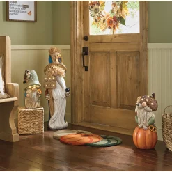 Set of 3 Large Lit Harvest Gnomes