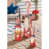 Set of 3 Large Lit Patriotic Gnomes