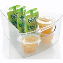 Set of 4 Lazy Susan Storage Containers