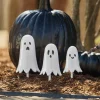 Set of 3 Metal Ghost Stakes
