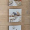 Set of 3 Mini Barn Canvases