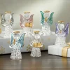 Set of 6 Mini Glass Angels