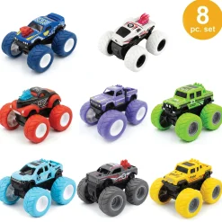 Set of 8 Monster Trucks