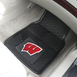 Set of 2 NCAA Vinyl Car Mats
