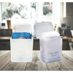 Set of 2 Nesting Flour/Sugar Containers