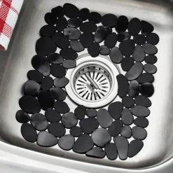 Set of 2 Pebble-Design Sink Mats