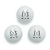 Set of 6 Personalized Crossed-Club Golf Balls
