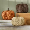 Set of 3 Rattan Pumpkins