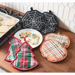 Set of 2 Shaped Potholders