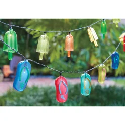 Set of 15 Solar Novelty String Lights