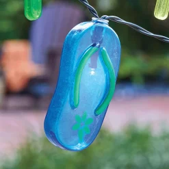 Set of 15 Solar Novelty String Lights