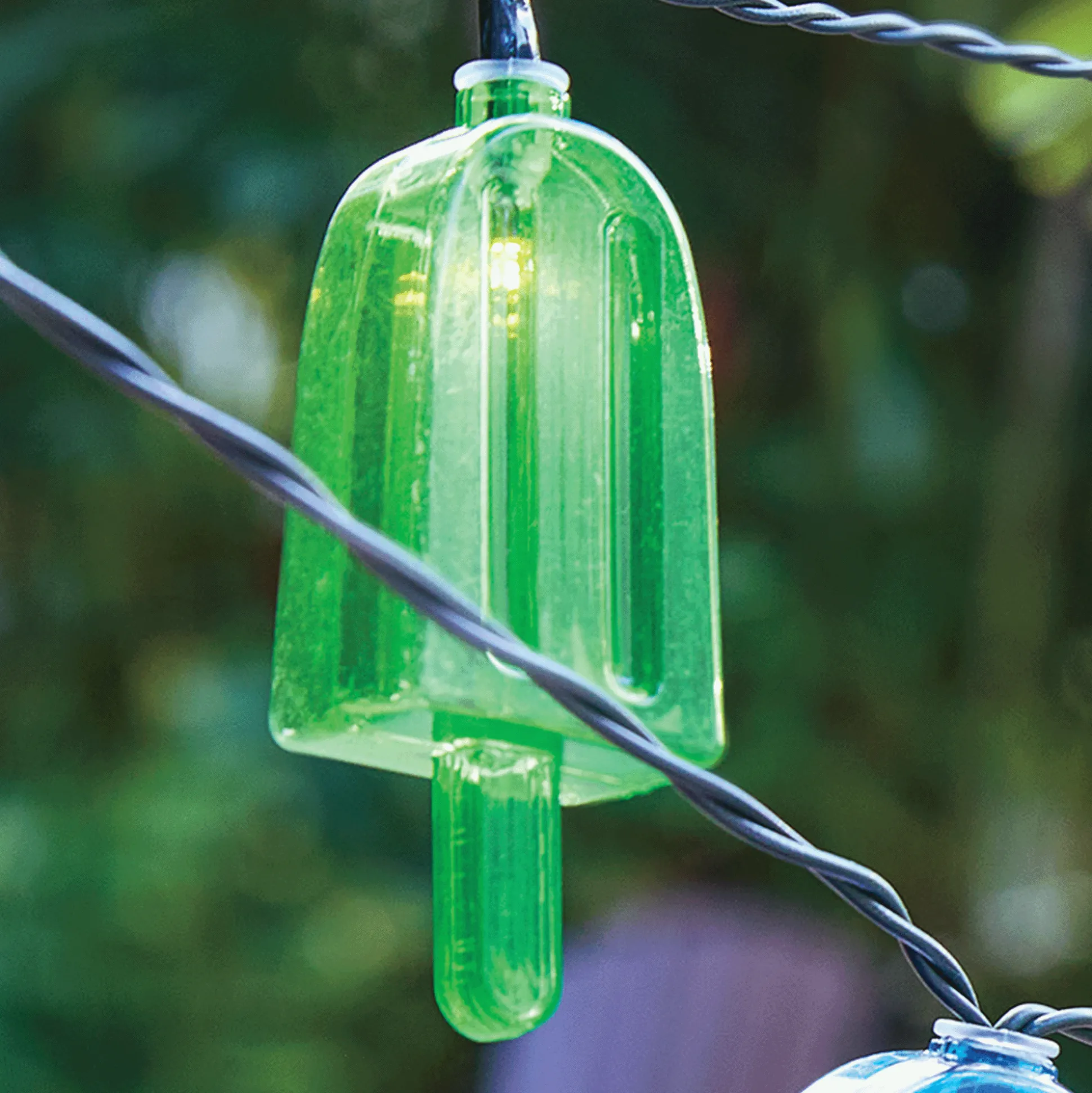 Set of 15 Solar Novelty String Lights