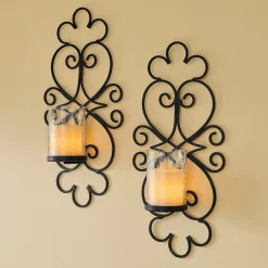 Set of 2 Stella Porte Scroll Sconces