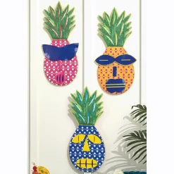 Set of 3 Tiki Wall Art