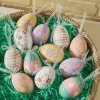 Set of 12 Watercolor Egg Ornaments