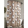 Sheep Chenille Shower Curtain