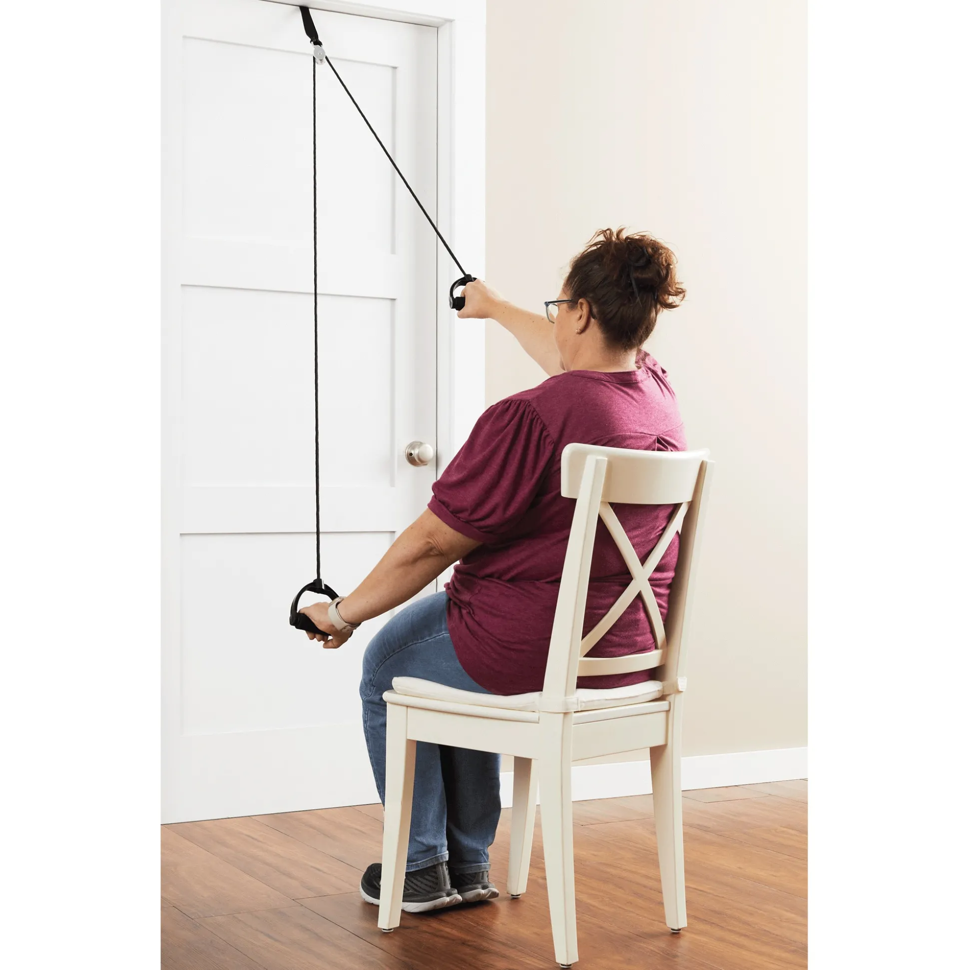 Shoulder Rehab Pulley with Straps