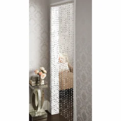 Silver Beaded Door Curtain