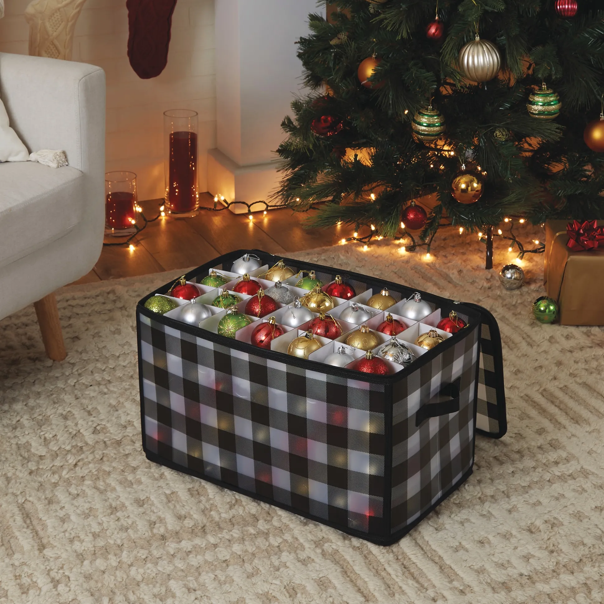 Simplify 112-Ct. Ornament Storage Organizer