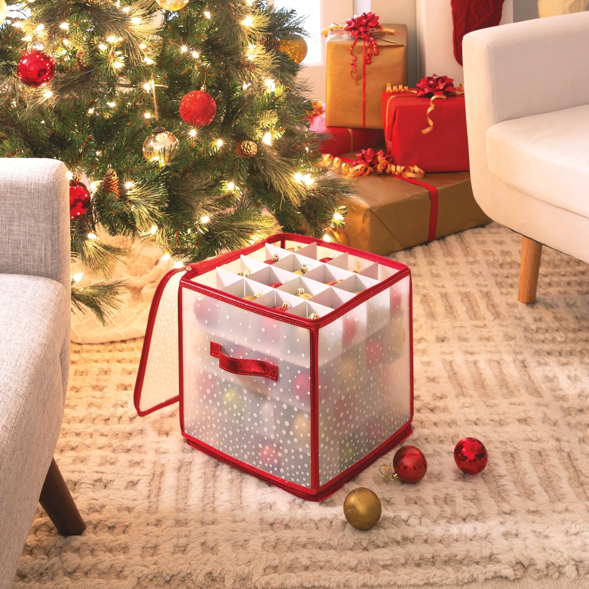 Simplify 64-Ct. Ornament Storage Organizer