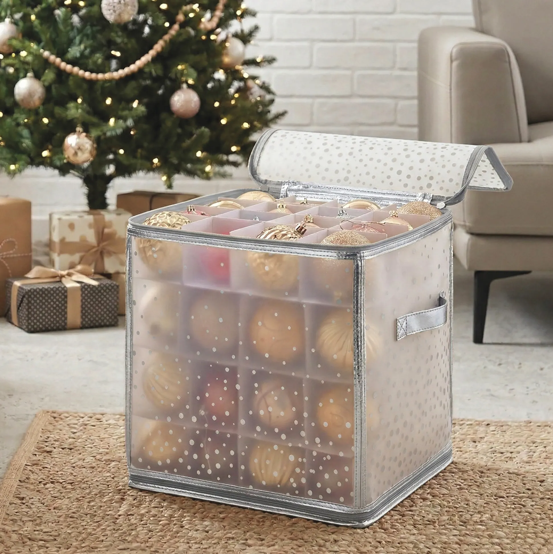 Simplify 64-Ct. Ornament Storage Organizer