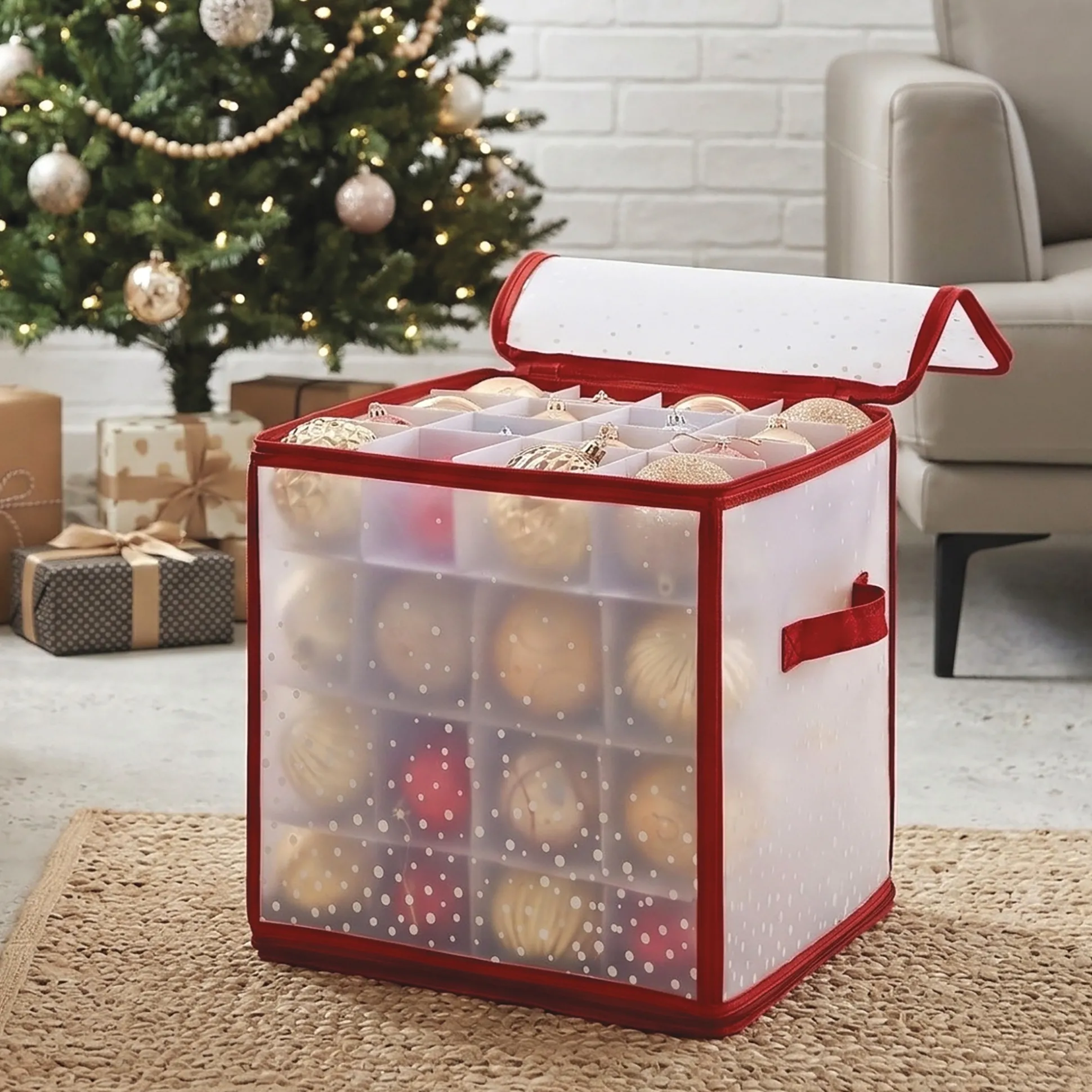 Simplify 64-Ct. Ornament Storage Organizer