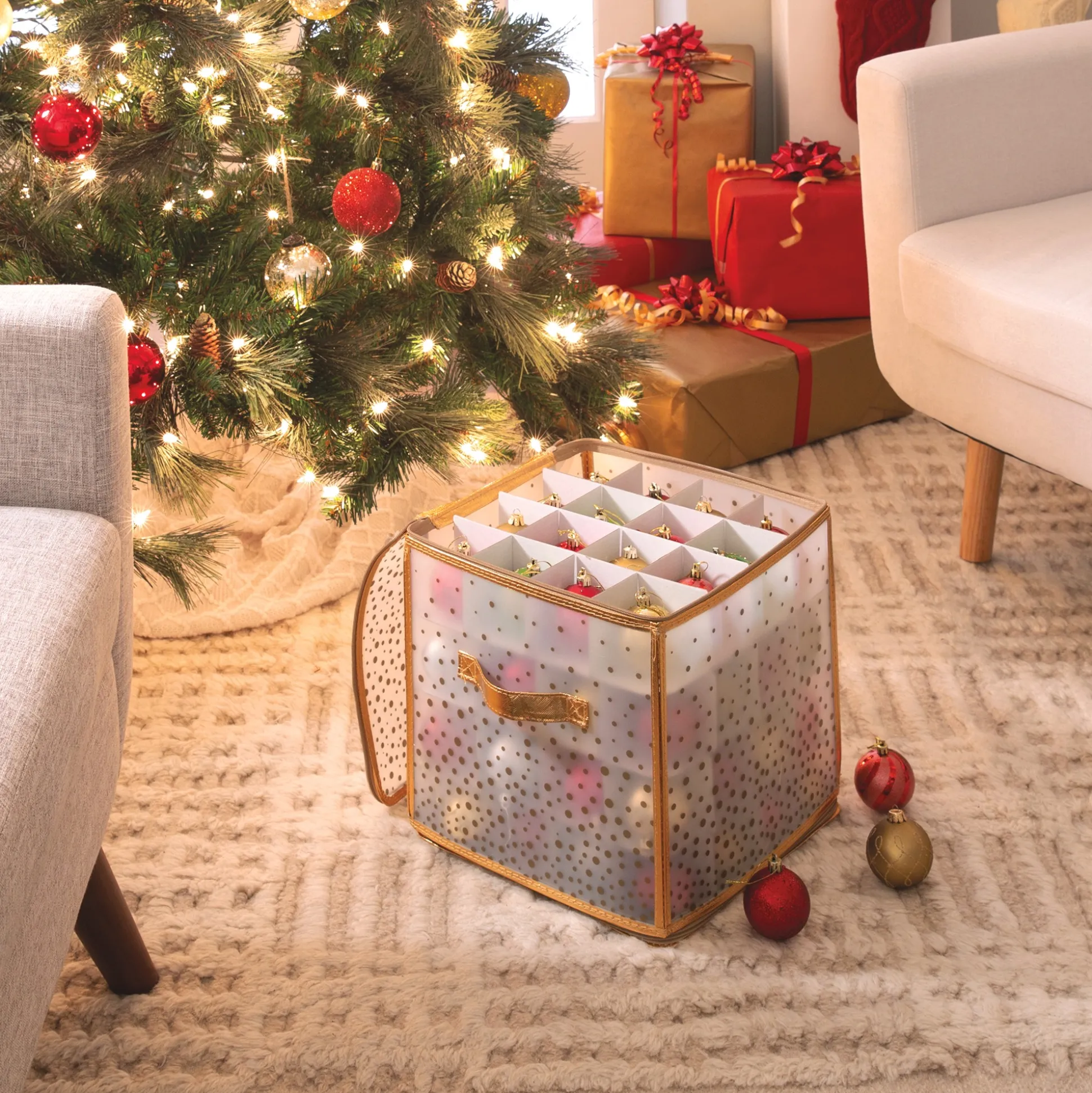 Simplify 64-Ct. Ornament Storage Organizer