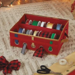 Simplify Gift Wrapping and Ribbon Storage Box