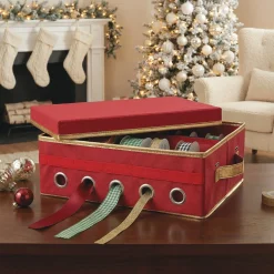 Simplify Gift Wrapping and Ribbon Storage Box