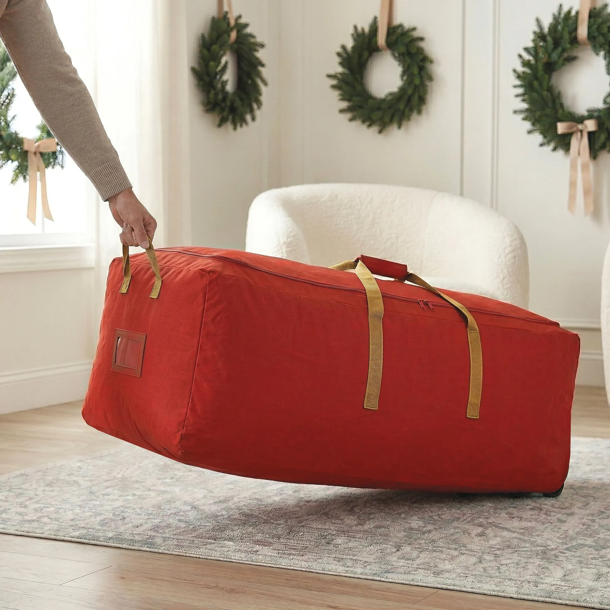 Simplify Rolling Christmas Tree Bag
