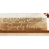 Simply Blessed Wall Plaque