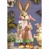 Sisal Bunny with Butterfly Net