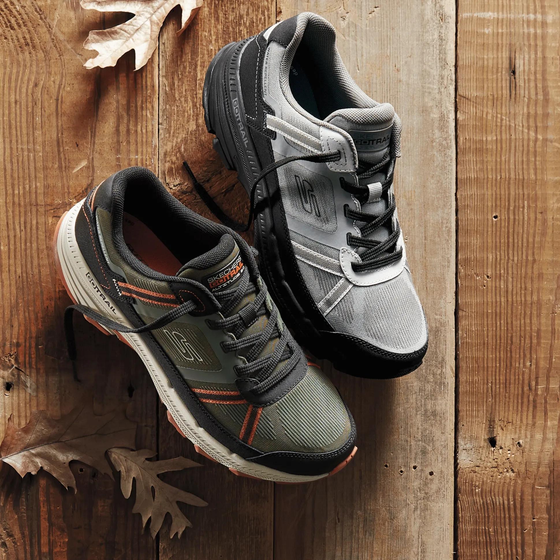 Skechers Go Run Trail Altitude 2.0 Altaridge Shoe with Air-Cooled Goga Mat Footbed and Ultra Light Cushioning